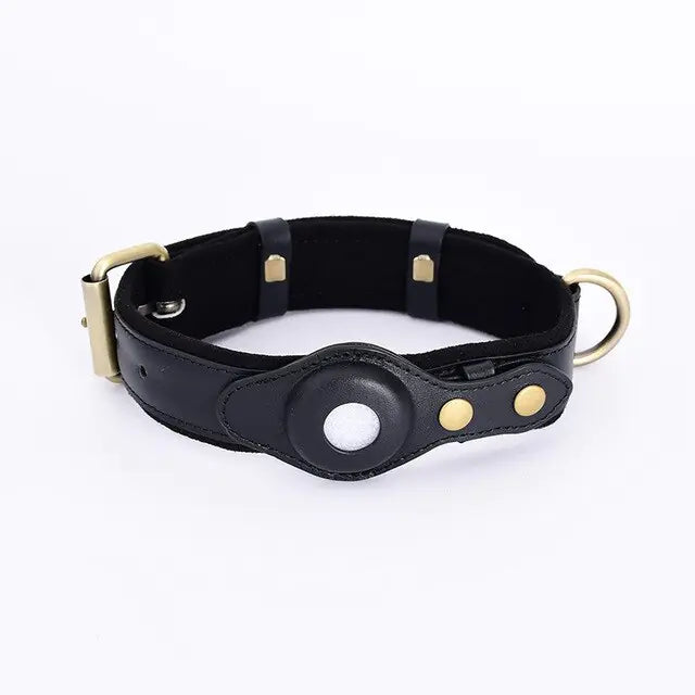 Collier pour Chien en Cuir Anti-Perte