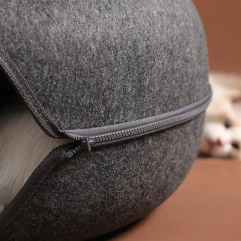 Lit Donut pour Chat et Tunnel Interactif de Jeux